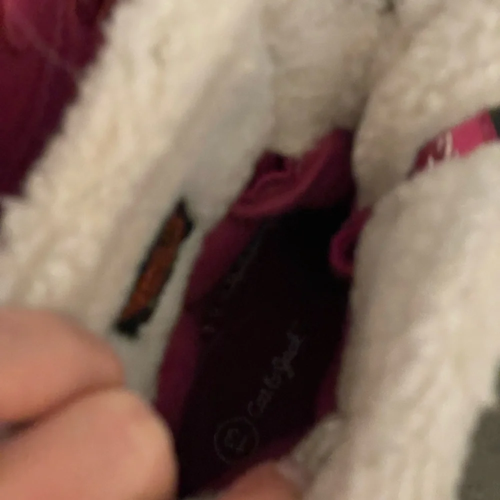 Cat & Jack Kids Pink and Black Winter snow Boots